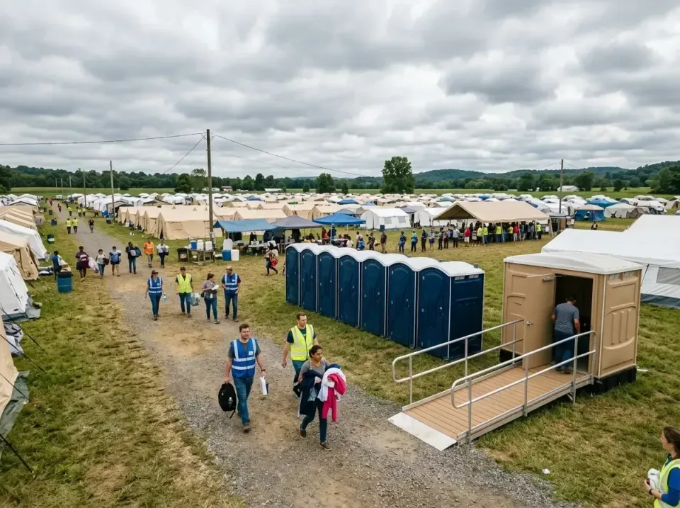 disaster-relief-camp-restrooms-010 — frequently asked questions, Dumpster & Portable Bathrooms Rental in Boonville, IN